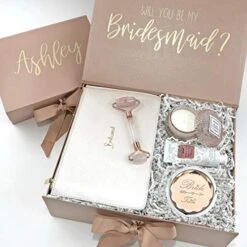 2 Pack Bachelorette Party Gifts For Bride,2 Bride Tribe Mirror,Crystal Pocket Compact Makeup Mirror,Wedding Bridesmaid Gifts-Mirror For Bridal Party,Bridesmaid Proposal Gifts (champagne) -Moen Shop 51RarXCbbtL