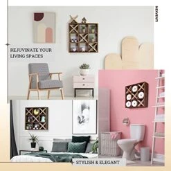 Tic Tac Toe Toilet Paper Holder | Rustic Wall Mounted Floating Hanging Or Freestanding Storage Wooden Shelf | Over The Toilet Roll Storage Rack Organizer | Bathroom Vintage Decor (Farmhouse Brown) 12 Tic Tac Toe Toilet Paper Holder | Rustic Wall Mounted Floating Hanging Or Freestanding Storage Wooden Shelf | Over The Toilet Roll Storage Rack Organizer | Bathroom Vintage Decor (Farmhouse Brown) -Moen Shop 51bL0nvXytL