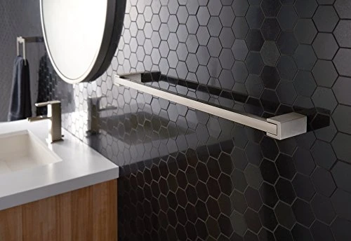 Moen BP3724CH Kyvos 24-Inch Single Modern -Towel Bar, Chrome 4 Moen BP3724CH Kyvos 24-Inch Single Modern -Towel Bar, Chrome - Image 2