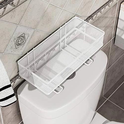 Holoxin Over The Toilet Storage Shelf For Bathroom Organization Space Saver Organizer Rack White 3 Holoxin Over The Toilet Storage Shelf For Bathroom Organization Space Saver Organizer Rack White