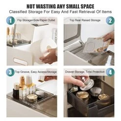 OEODJUJS 6.9" W Skinny Bathroom Storage Cabinet, 4 Tier Toilet Paper Holder Cabinet With Drawers, Narrow Pantry Cabinet For Bedroom/Kitchen Small Space, White 14 OEODJUJS 6.9" W Skinny Bathroom Storage Cabinet, 4 Tier Toilet Paper Holder Cabinet With Drawers, Narrow Pantry Cabinet For Bedroom/Kitchen Small Space, White -Moen Shop 51j8f6W5ZsL