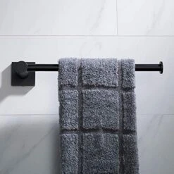 Kraus KEA-17725MB Ventus Bathroom -Towel Bar, 10 1/2 Inch, Matte Black -Moen Shop 51mUoly8qfL