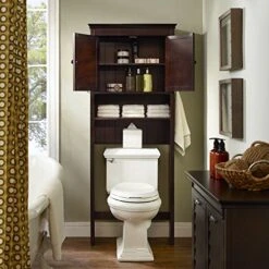 Crosley Furniture Lydia Space Saver Bathroom Cabinet, Espresso 11 Crosley Furniture Lydia Space Saver Bathroom Cabinet, Espresso -Moen Shop 51oUe8bf9hL