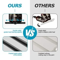 DYN Ptah Over The Toilet Storage Cabinet, 4-Tier Adjustable Over Toilet Bathroom Organizer,Metal Over Toilet Shelves Storage For Small Room, Saving Space, 65 To 116 Inch Tall, Black -Moen Shop 51w9vvkRg8L